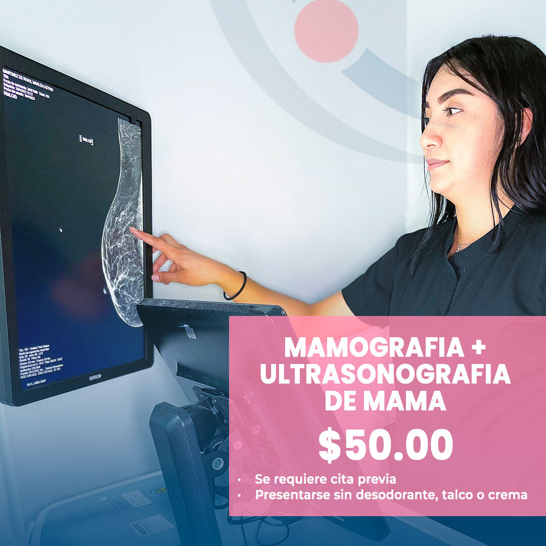 Mamografía + Ultrasonografía de Mama