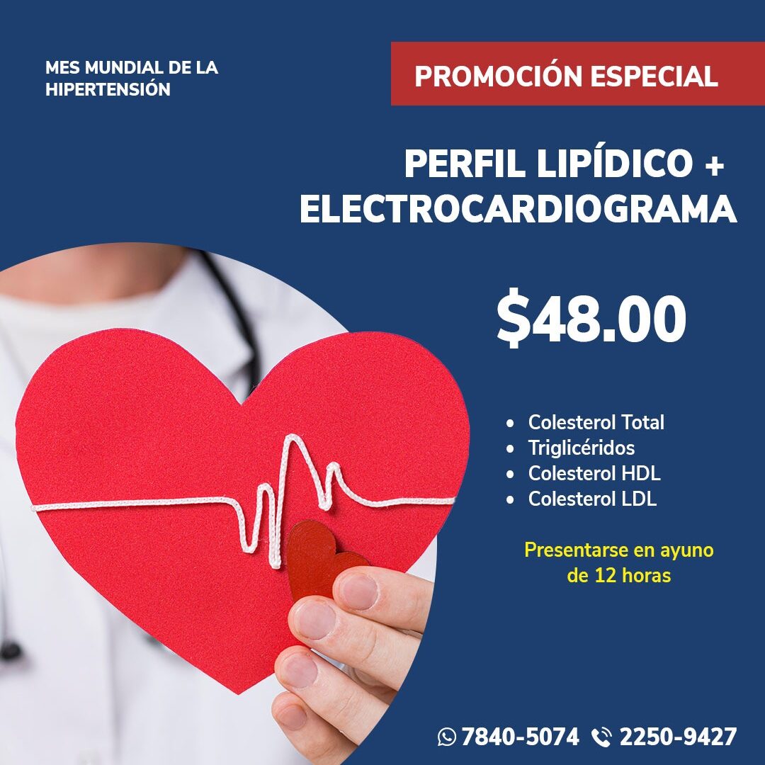 Perfil Lipídico + Electrocardiograma